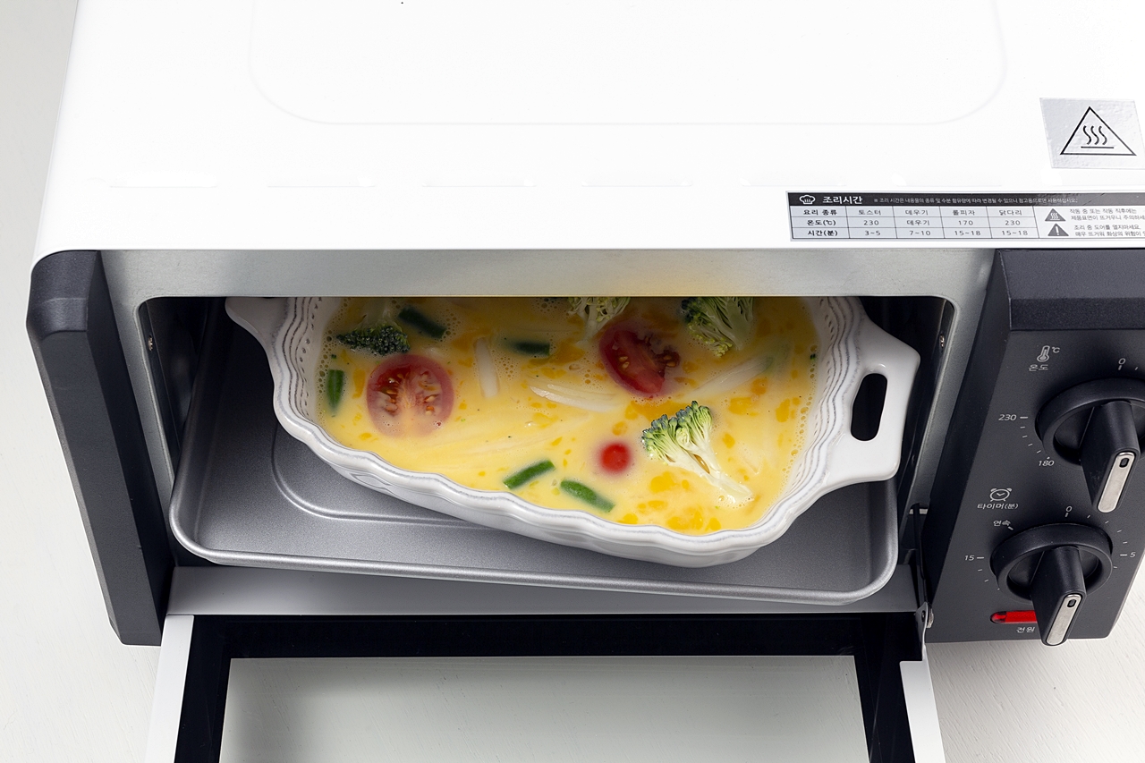 토마토 채소 계란찜 만들기 6단계