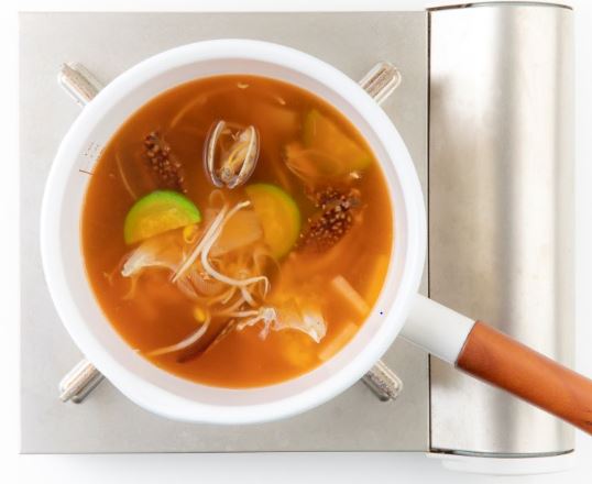꽃게바지락찌개 만들기 6단계