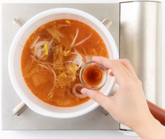 낙지묵은지콩나물국 만들기 5단계