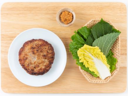 담양식떡갈비&야채쌈 만들기 6단계