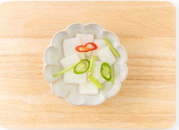 배물김치 만들기 6단계