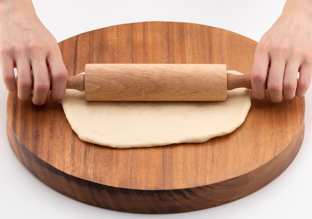 홍시잼 식빵 만들기 4단계