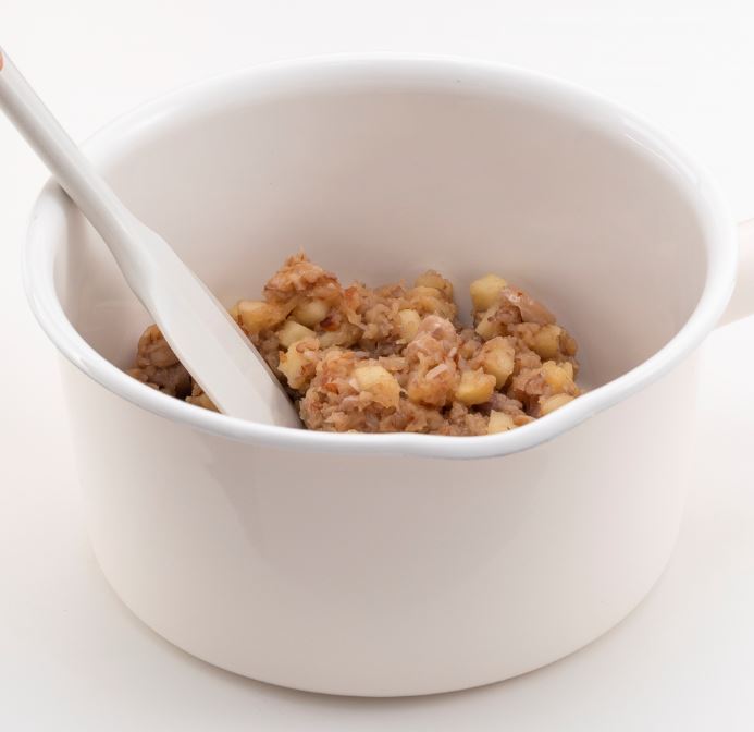 사과 견과류 식빵 만들기 1단계