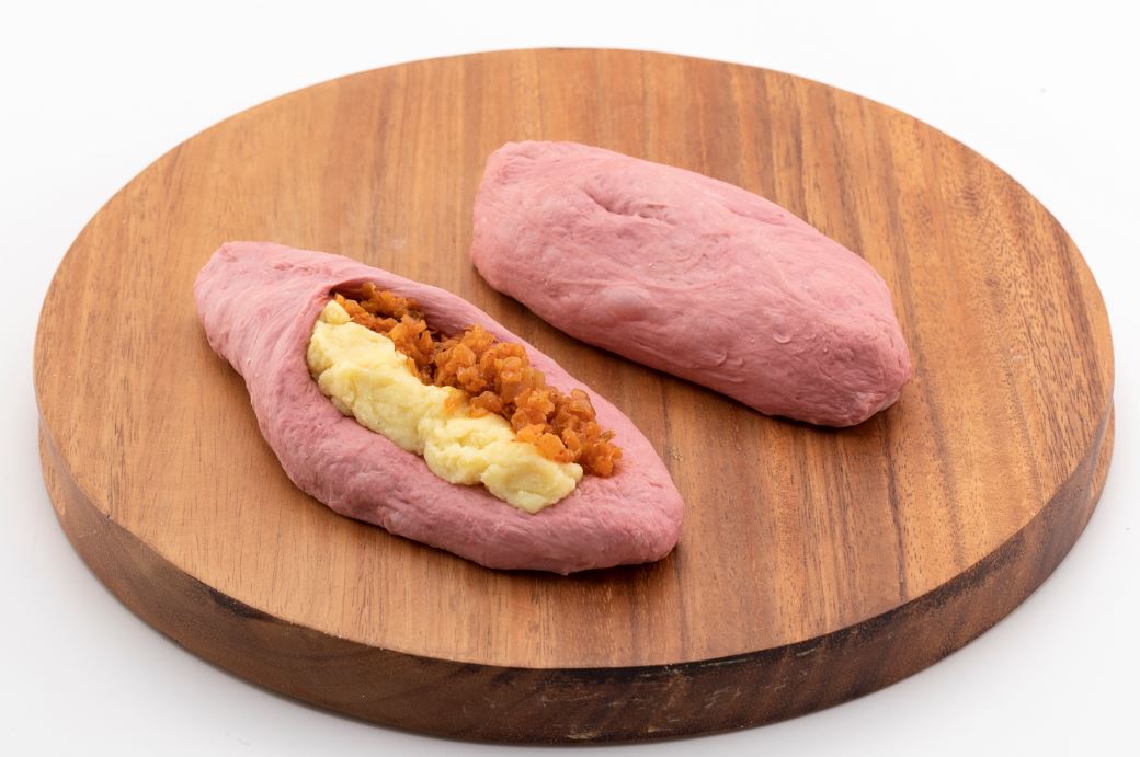 고구마 찰 빵 만들기 4단계