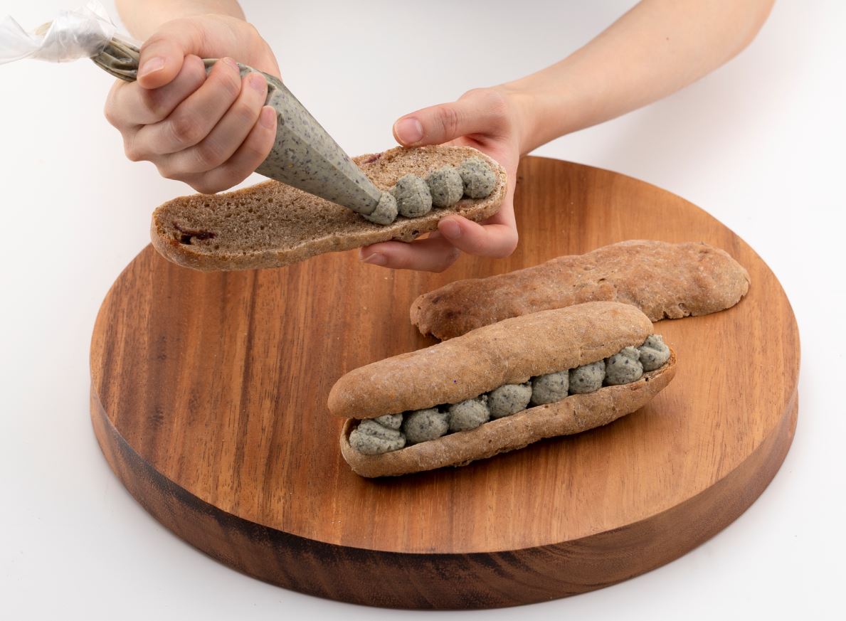 검은콩 크림빵 만들기 6단계