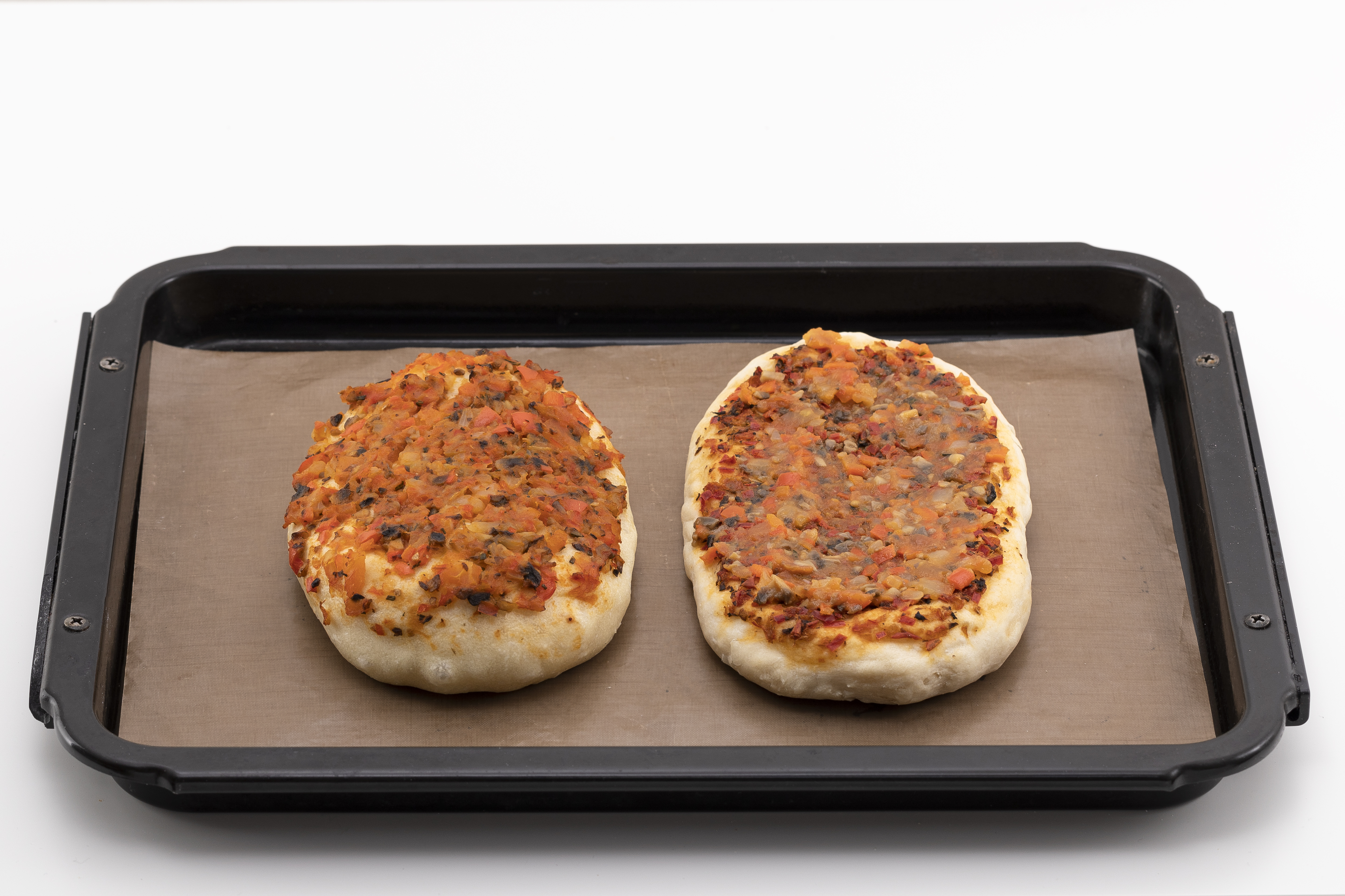치아바타 피자빵 만들기 5단계