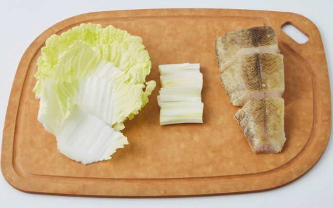 찹쌀 흰살 생선찜 만들기 1단계