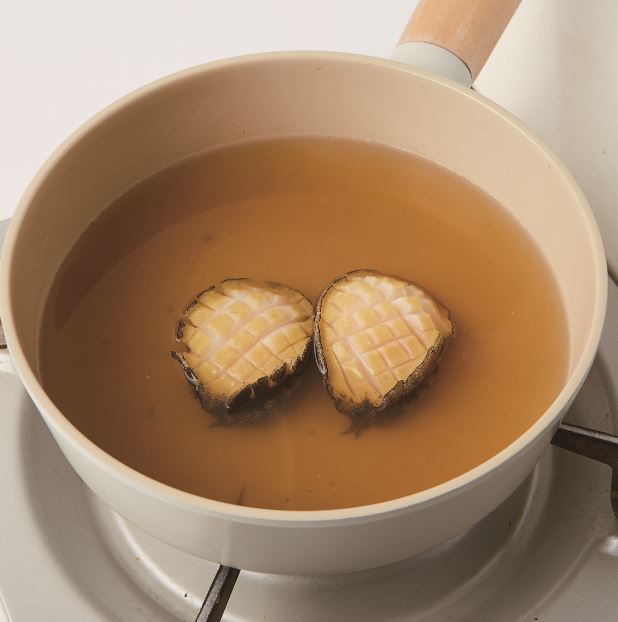 멸치 전복 저염국수 만들기 4단계