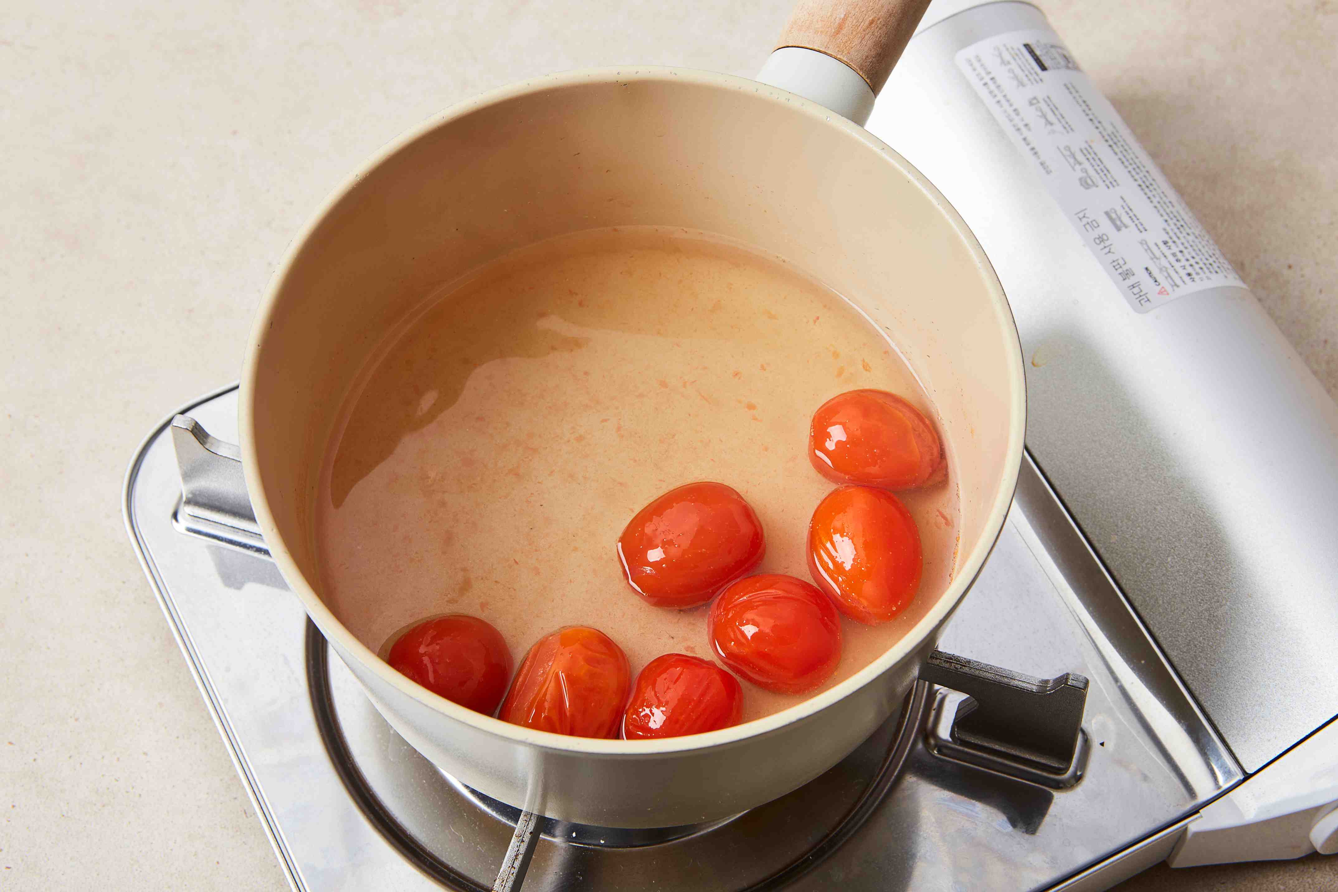 토마토맑은장국 만들기 1단계