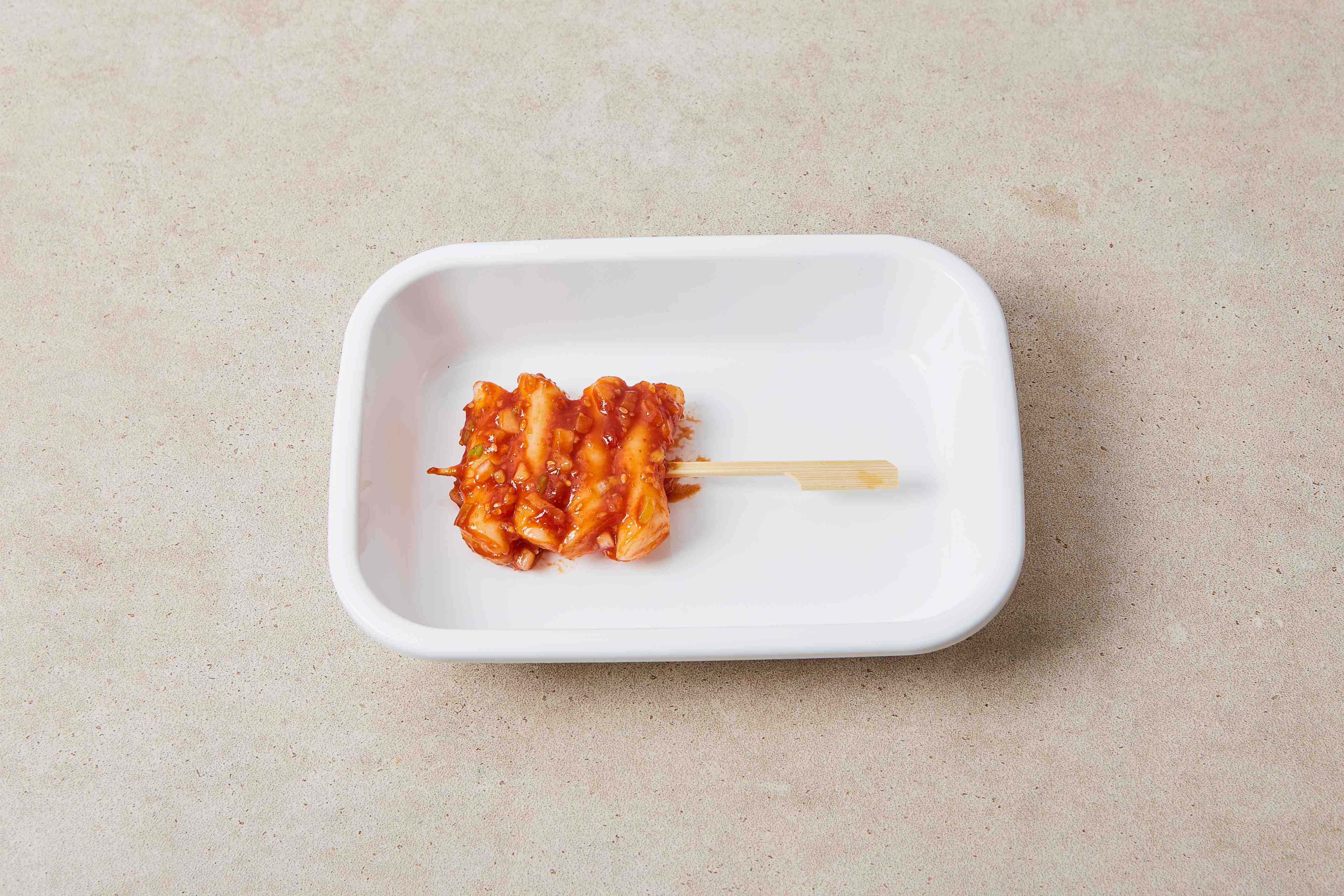떡꼬치구이 만들기 6단계