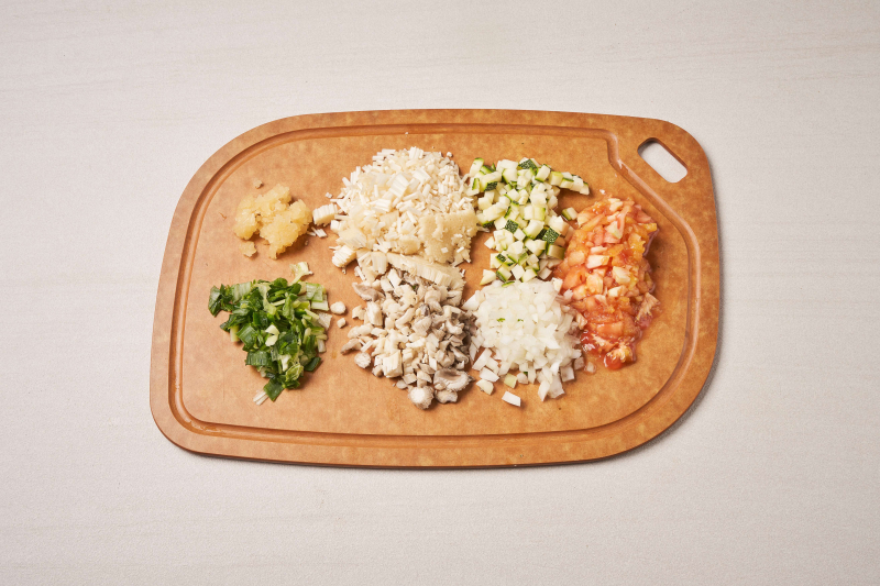 토마토 채소 가지롤 만들기 1단계