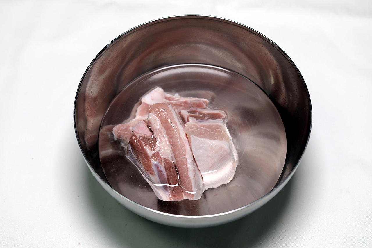 돼지갈비 볶음 만들기 1단계