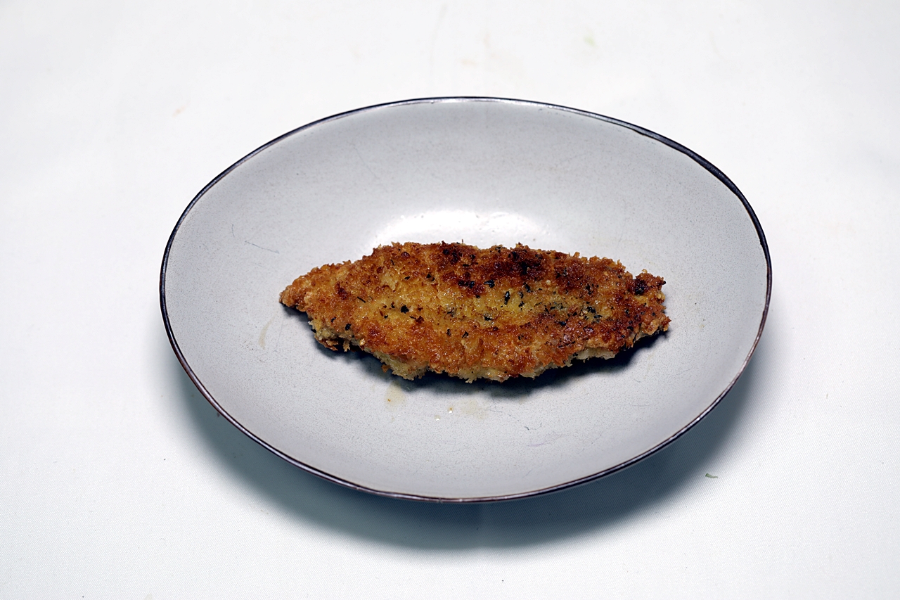 밀라노 스타일 포크 커틀렛 만들기 6단계