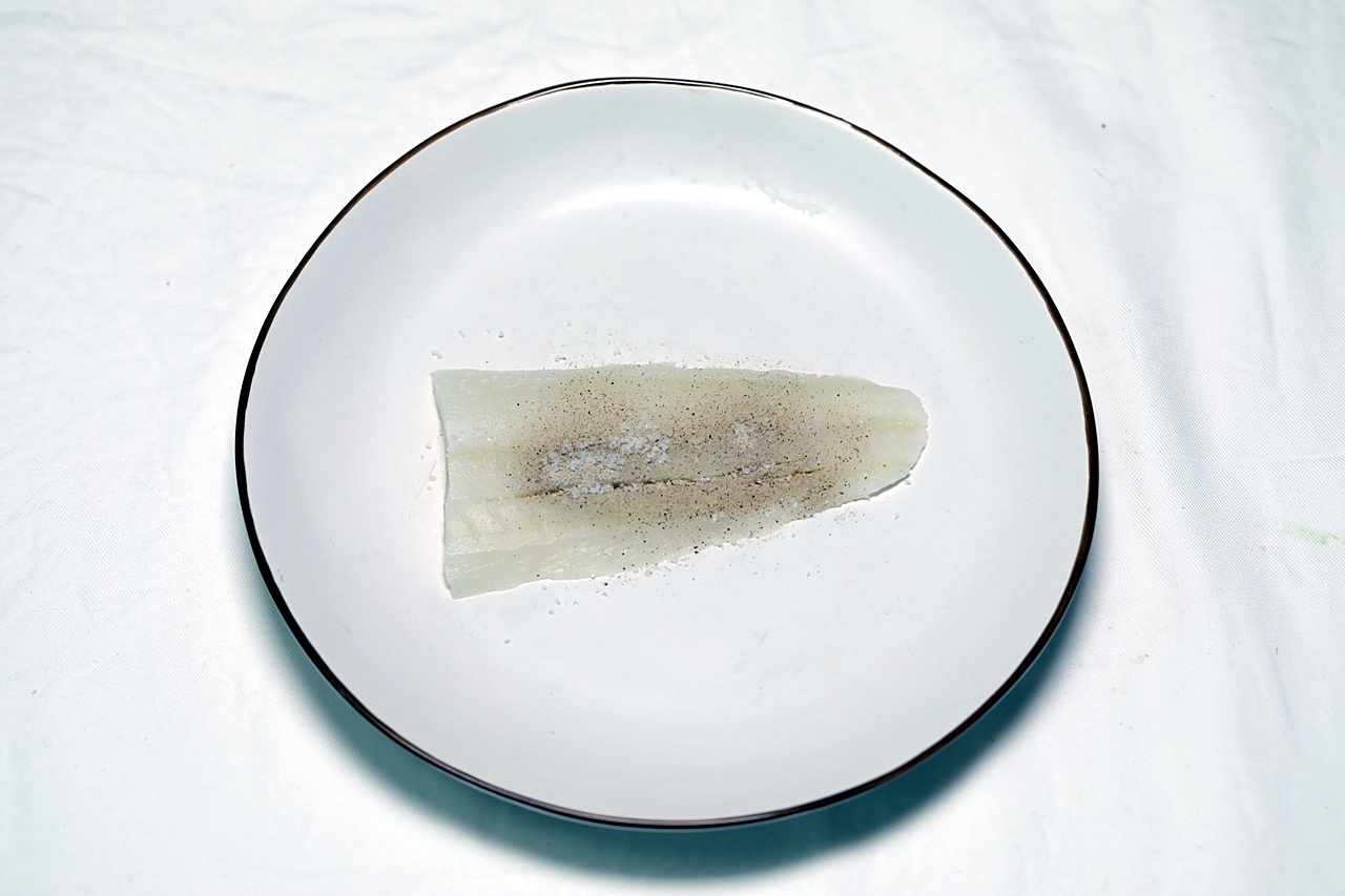 생선찜 채소말이 만들기 1단계