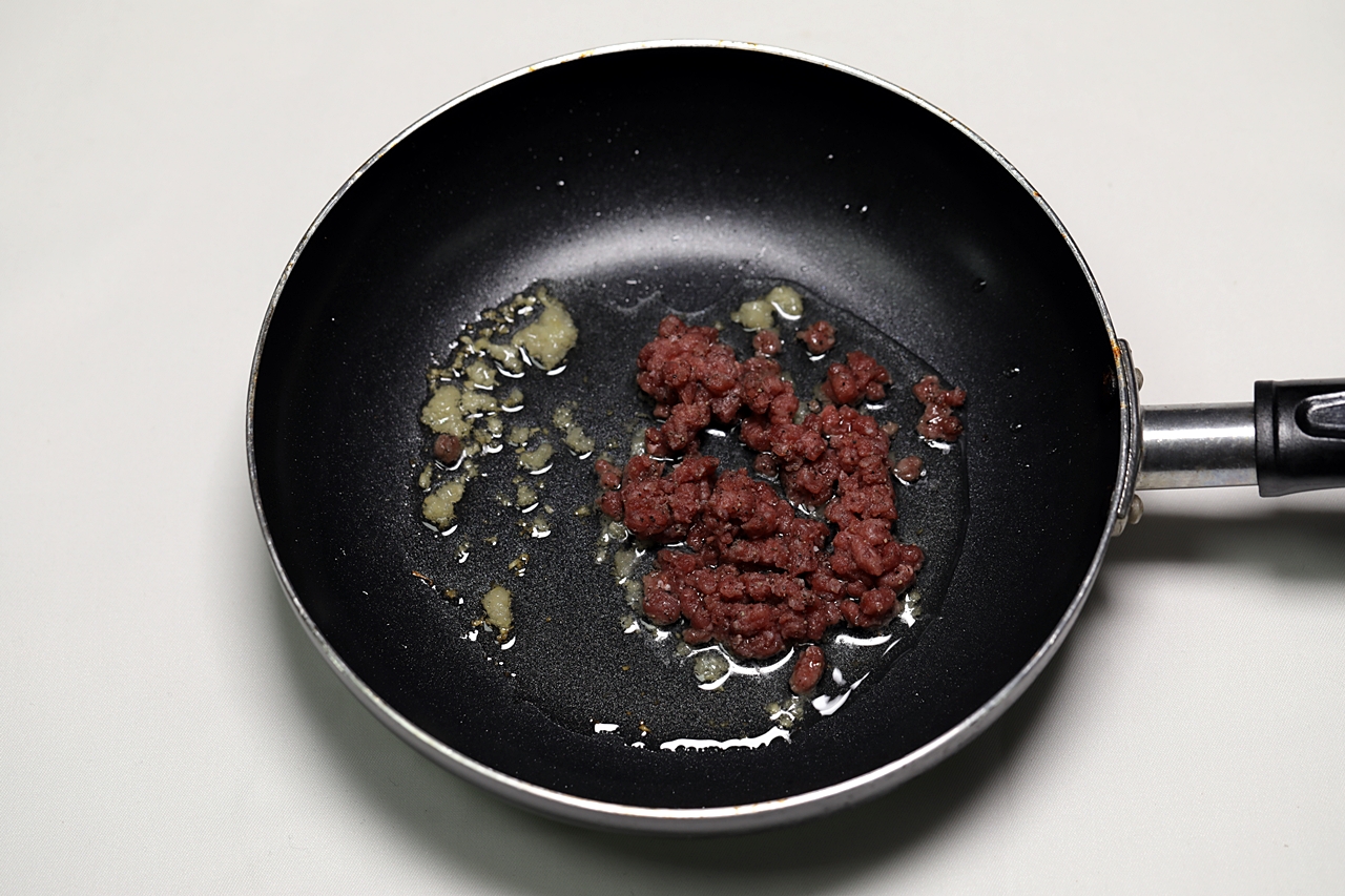 참치 쇠고기 양상추 쌈 만들기 4단계