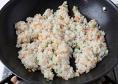 토마토카레 채소볶음밥 만들기 3단계
