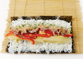 새싹참치김밥 만들기 4단계
