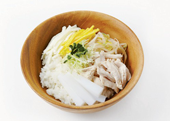 닭가슴살청포묵비빔밥 만들기 6단계