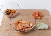 해물토마토김치찌개 만들기 1단계