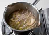 완자김치찌개 만들기 5단계