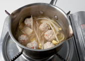완자김치찌개 만들기 6단계