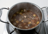 검은콩보리된장찌개 만들기 5단계