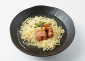 삼겹살라면 만들기 5단계