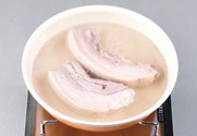 통삼겹맥적구이 만들기 3단계