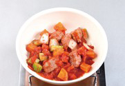 토마토소고기찜 만들기 6단계