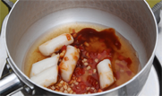 토마토떡볶이 만들기 6단계