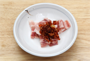 삼겹가지볶음 만들기 5단계