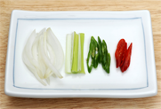 오징어토마토초무침 만들기 5단계