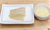 야채찜을 곁들인 광어스테이크 만들기 2단계