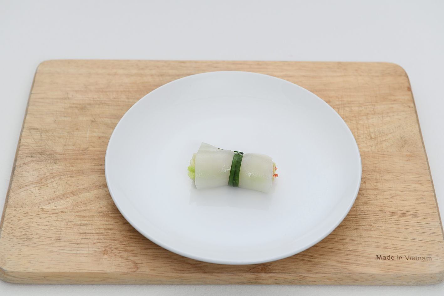 곤약 백김치 말이 만들기 6단계
