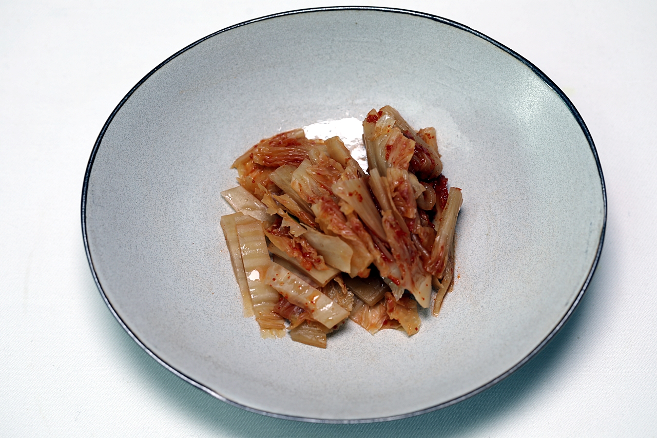 달래두부김치무침 만들기 4단계