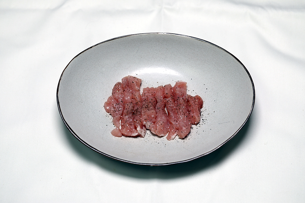 사과소스폭찹 만들기 1단계