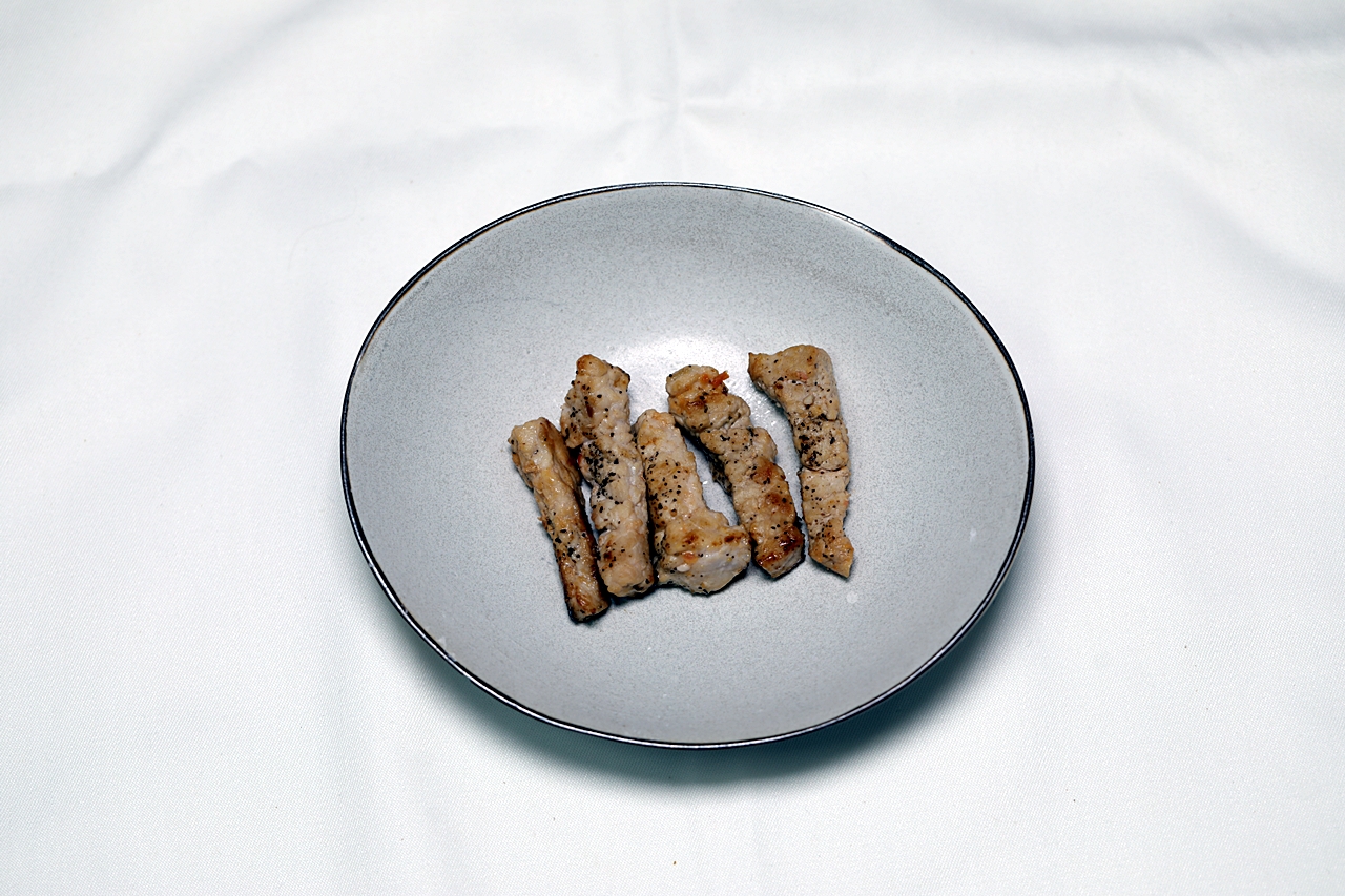 사과소스폭찹 만들기 5단계