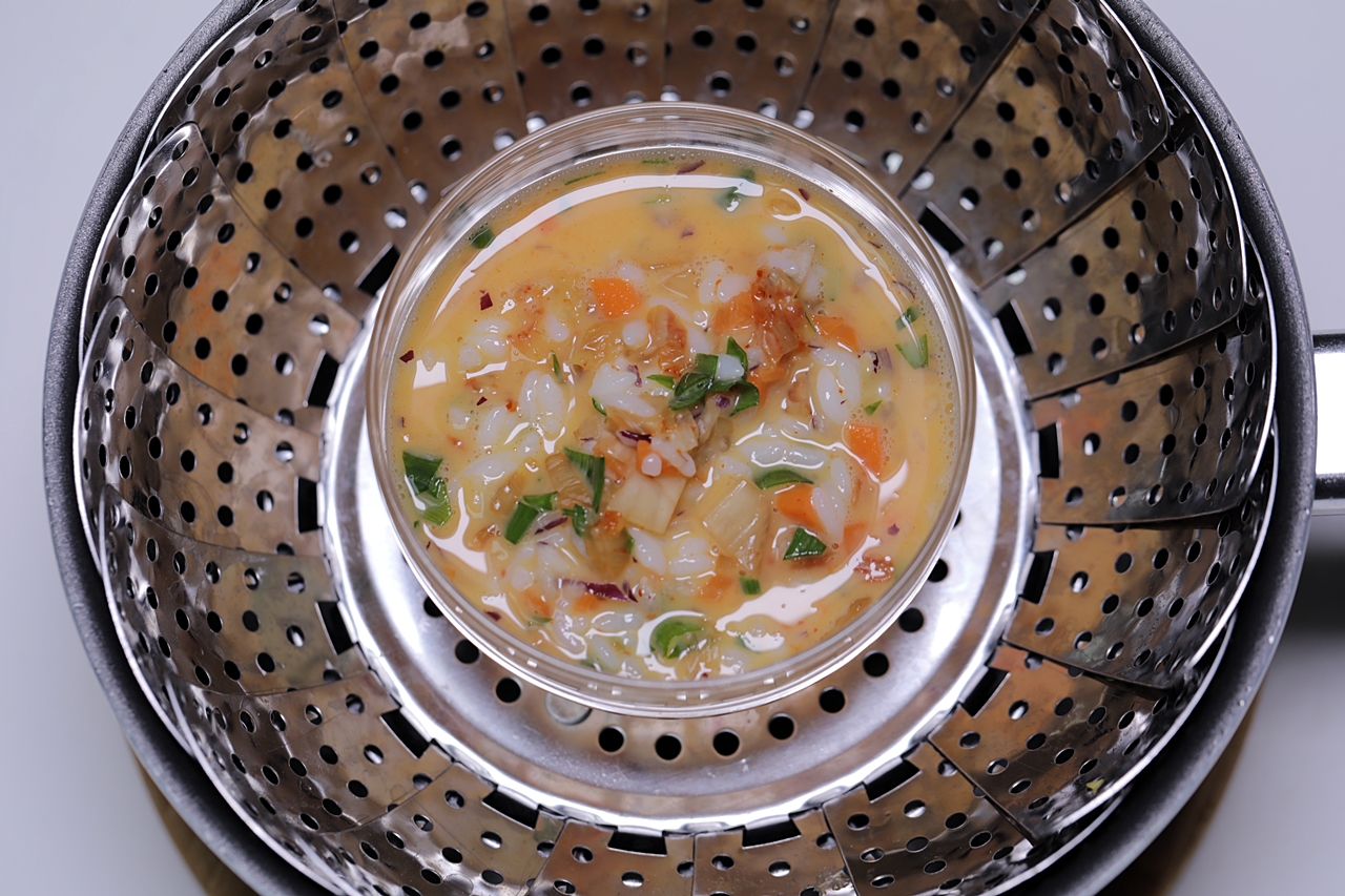 찬밥김치달걀찜 만들기 6단계