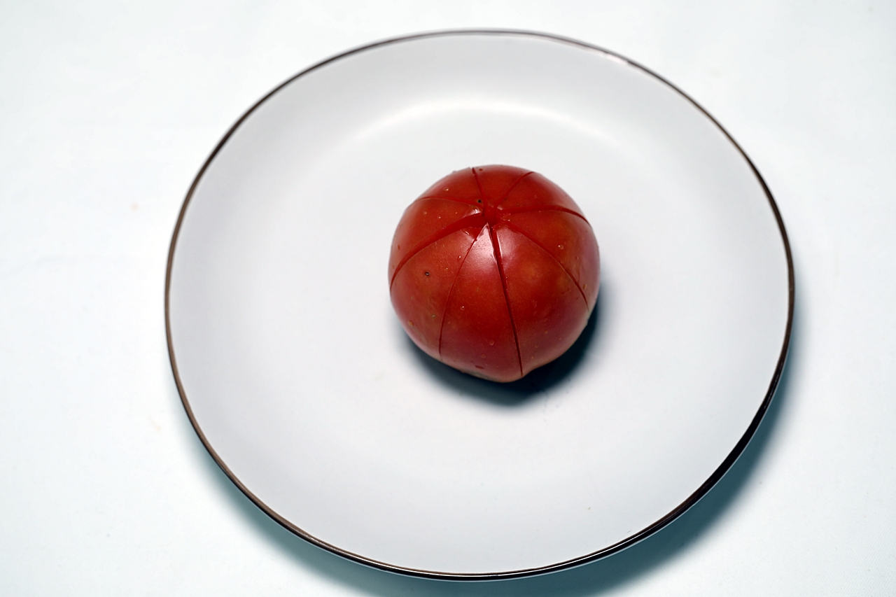 토마토소박이 만들기 2단계