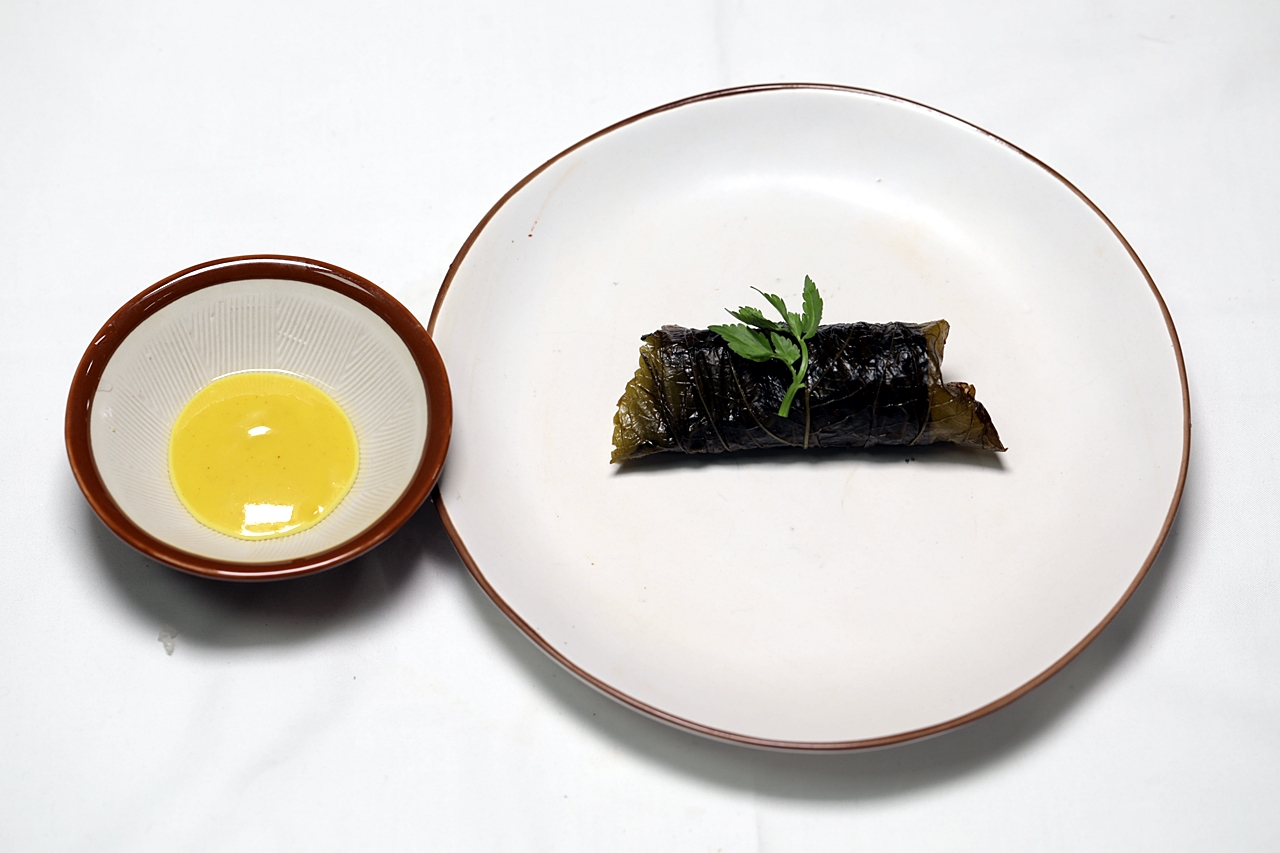 깻잎장아찌롤 만들기 6단계
