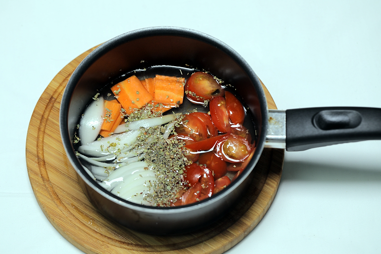라비올리 토마토소스 만들기 5단계