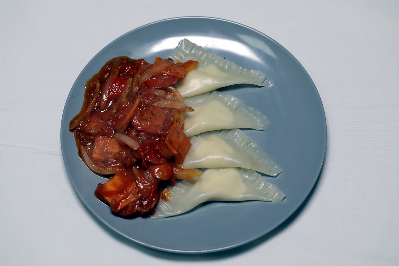 라비올리 토마토소스 만들기 6단계