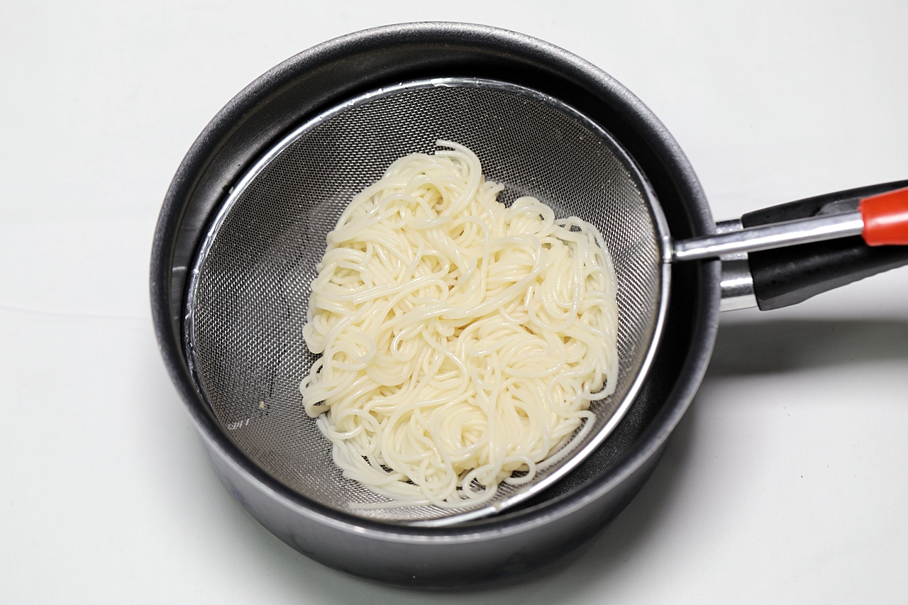서리태 잣국수 만들기 5단계