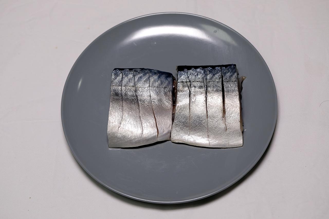고등어구이 만들기 1단계