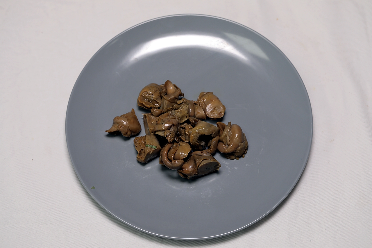 골뱅이무침 만들기 3단계