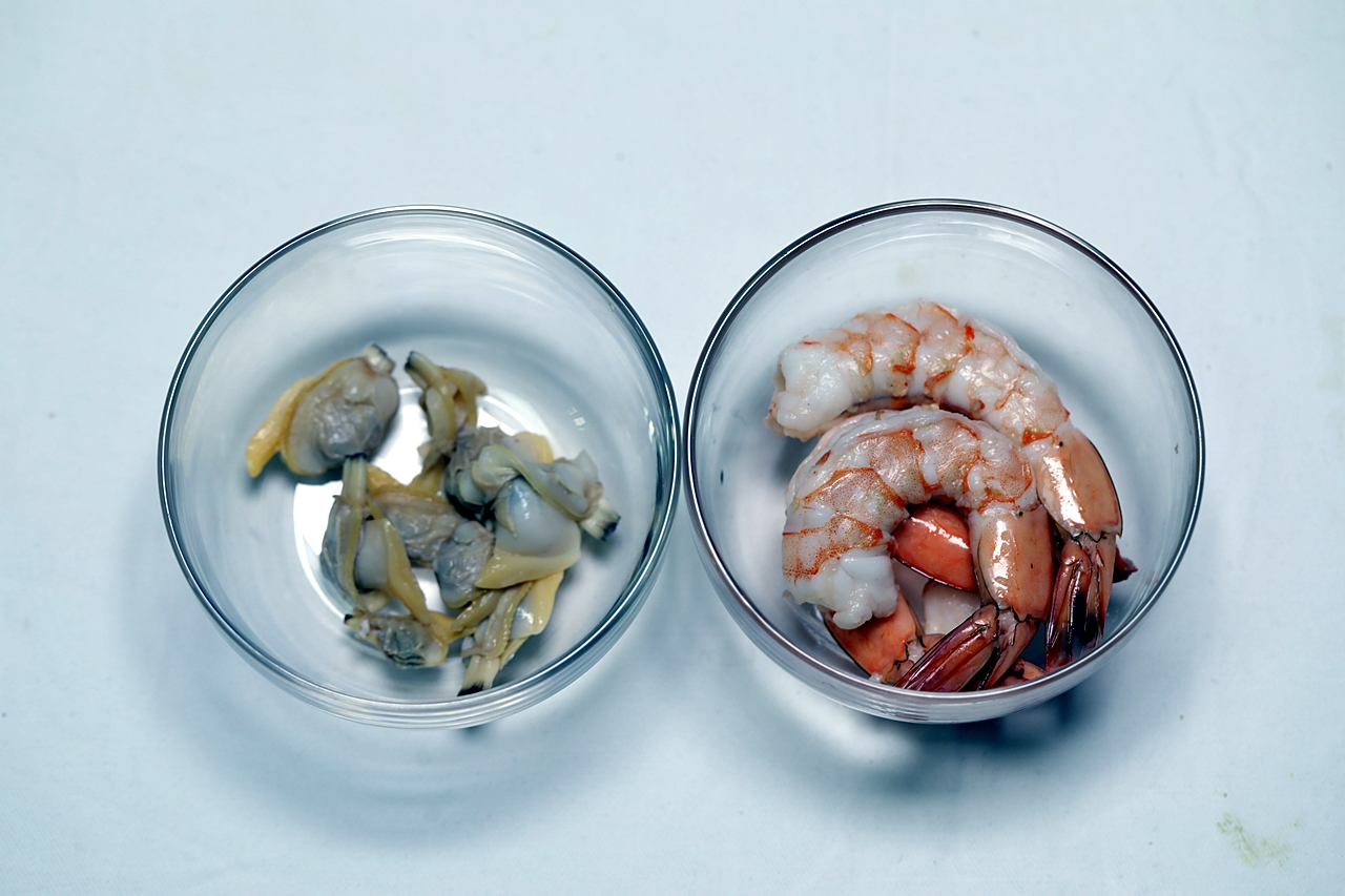 해산물 옥수수 오븐구이 만들기 1단계