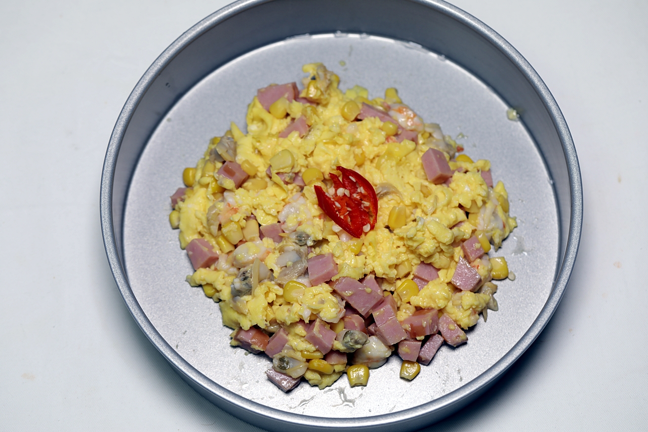 해산물 옥수수 오븐구이 만들기 5단계