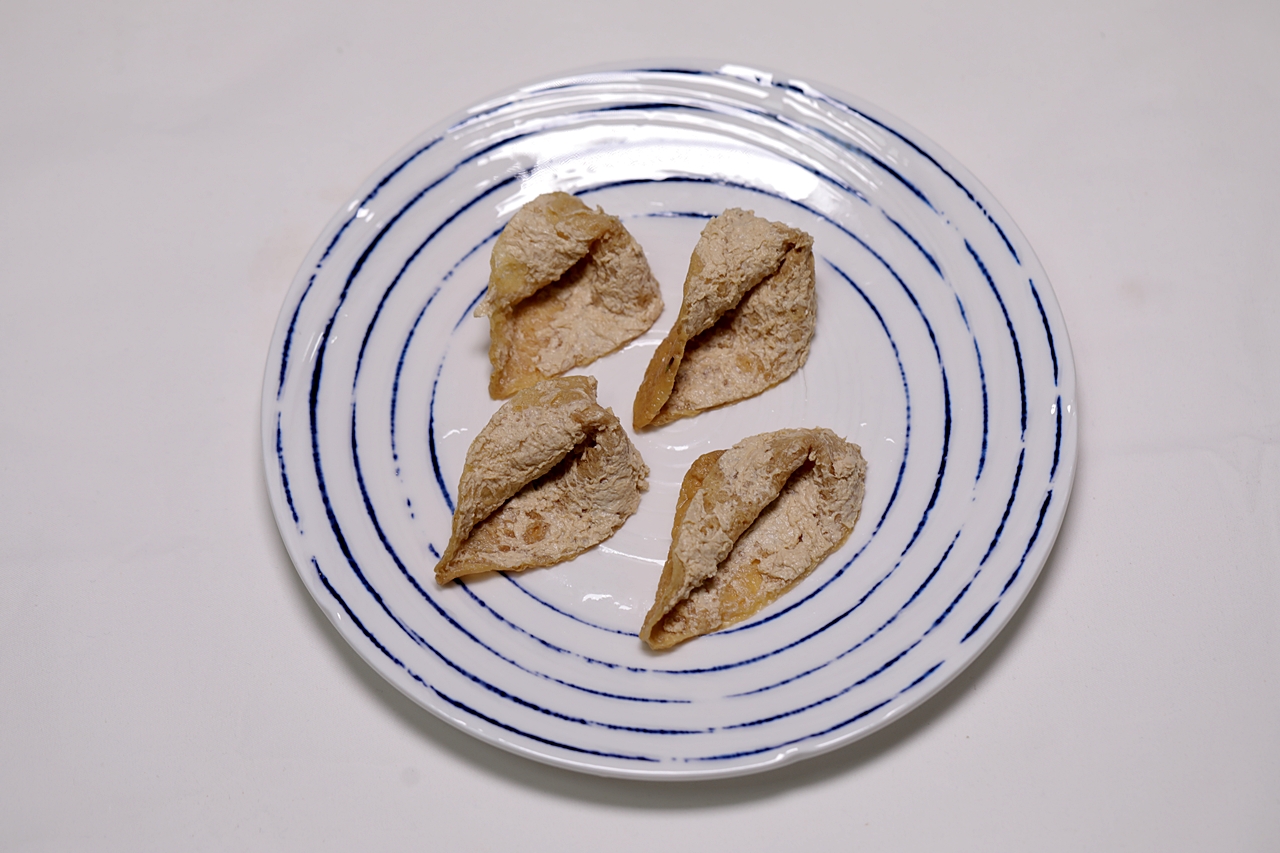 유부 달걀찜 만들기 1단계