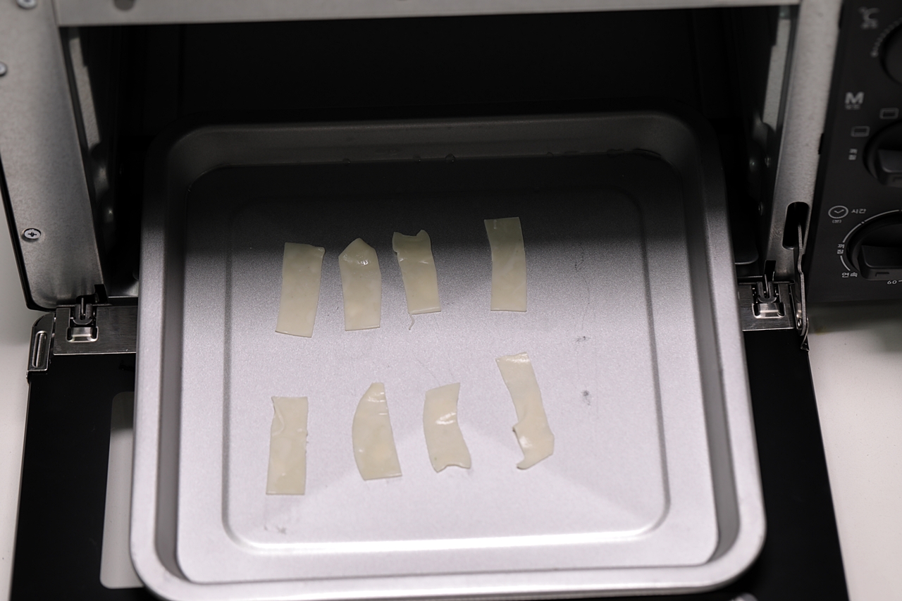 두부 깻잎 과자 만들기 6단계