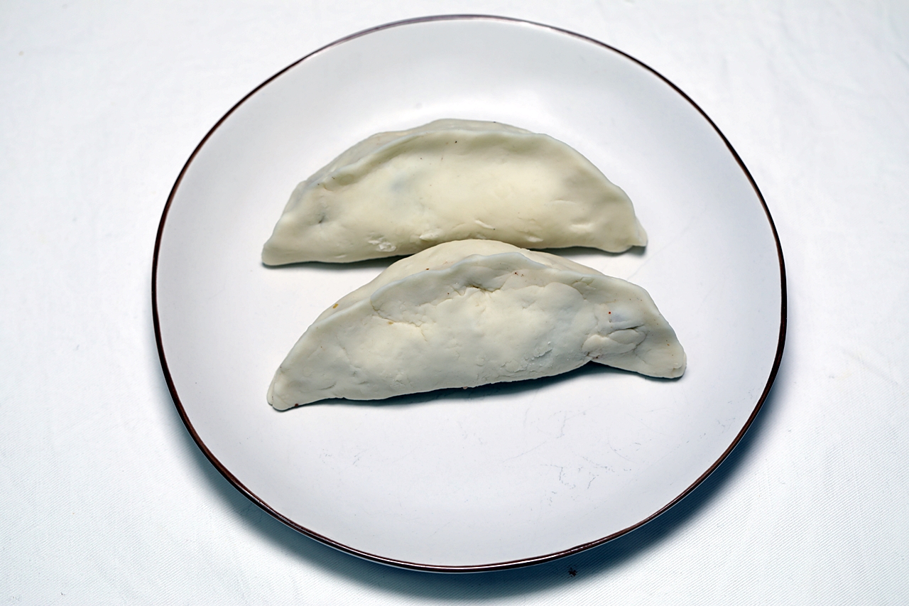 김치떡 만들기 4단계